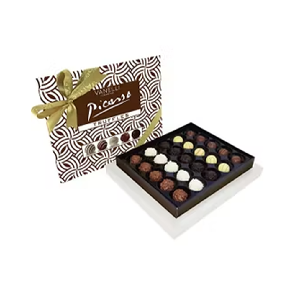 PİCASSO KARIŞIK TRUF ÇİKOLATA KADİFE BEYAZ 320 GR