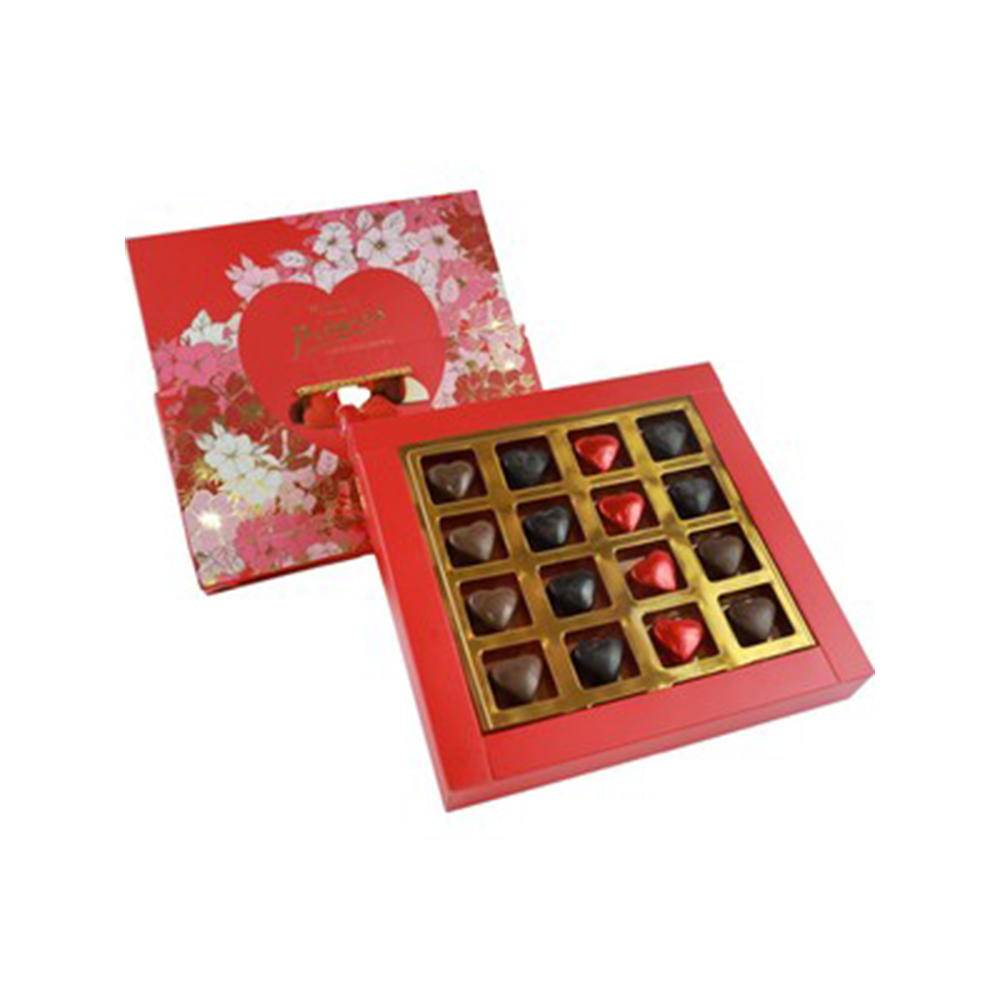 PİCASSO LOVE KALP PRALİN ÇİKOLATA KIRMIZI 200 GR